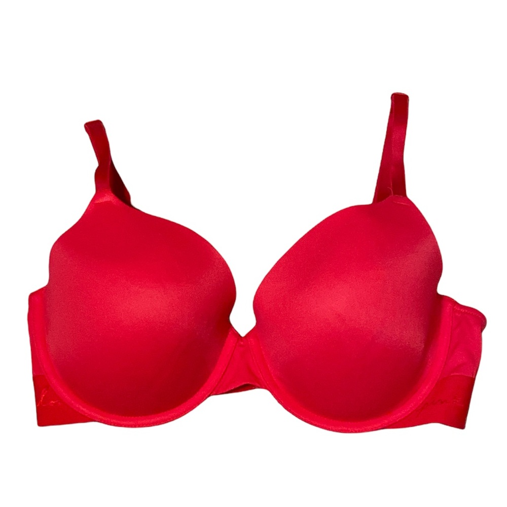 VS PINK Red Logo Bra